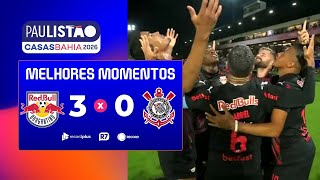 RB BRAGANTINO 3 X 0 CORINTHIANS | MELHORES MOMENTOS DA 2ª RODADA DO PAULISTÃO