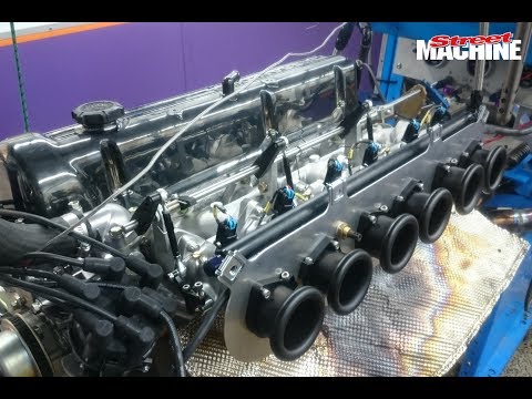 7500rpm Nissan L28 Engine Dyno - 350hp