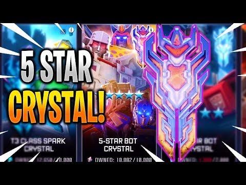 AMAZING 5 Star Bot Crystal Opening! - Transformers: Forged To Fight