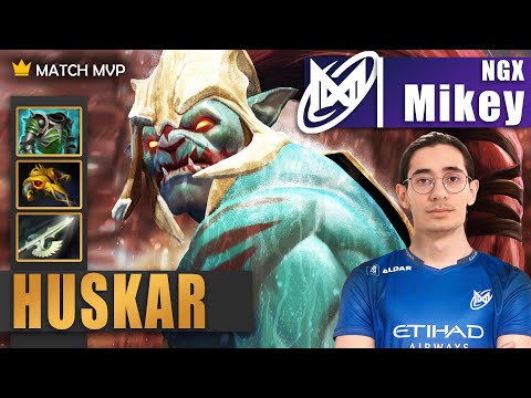 Huskar Mid | NGX.Mikey | MIKEY'S SUPER CHEESY PICK TO WIN MID LANE EASILY | 7.33e Gameplay Highlight