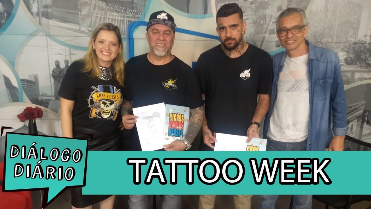 Diálogo Diário recebe Enio e Brunno Conte, da Tattoo Week