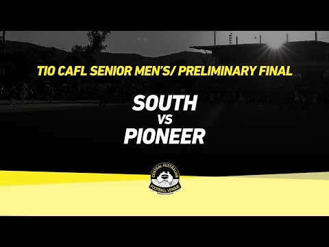 South vs Pioneer: Preliminary Final - Senior Men's: 2019 TIO CAFL
