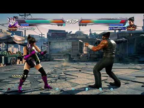 jaiwhite205(Kunimitsu) vs. Kazuya Ranked match
