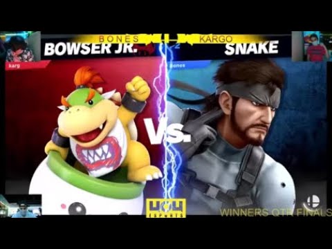 4o4 Ultimate Weekly IV - FTM| Kargo (Bowser Jr.) vs B O N E S (Snake) - Winners Quarter-Final