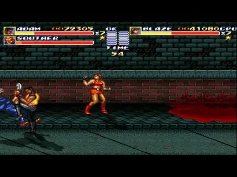 Streets of Rage Remake V5 - Route 1 - Level 1 and 2
