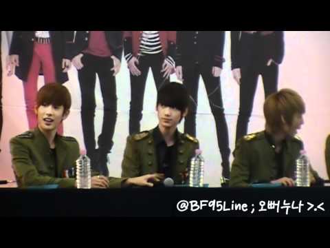 [FanCam] 111029 Boyfriend's Fansign Event at Yeongdeungpo - 95Line (YoungMin+KwangMin+MinWoo)