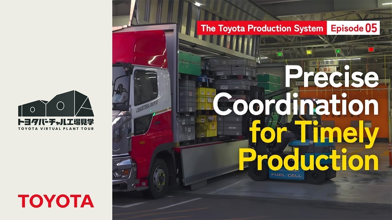 [Toyota Production System] Just-in-Time: Collaboration with Parts Suppliers for Timely Production
