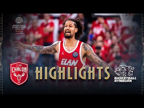 Elan Chalon v ERA Nymburk | Highlights | #BasketballCL 2025-26