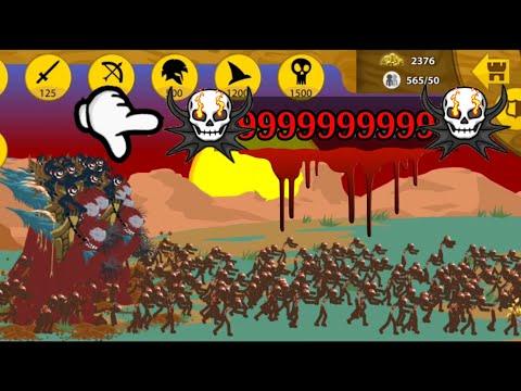 999999 Kai Raider Summon 999999 Zombies Mini⚔️Stick War Legacy🗡️KasubukTQ