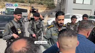PA security forces embracing released prisoner