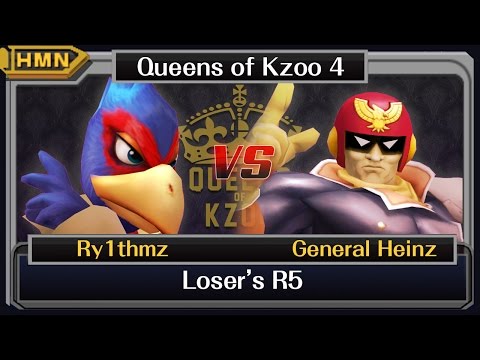 Queens of Kzoo IV Melee - Rh1thmz (Falco) vs. General Heinz