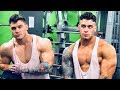 Chest + Back workout! Harrison Twins