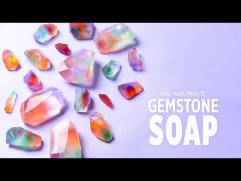 One More Minute: How to Make Gemstone Soaps