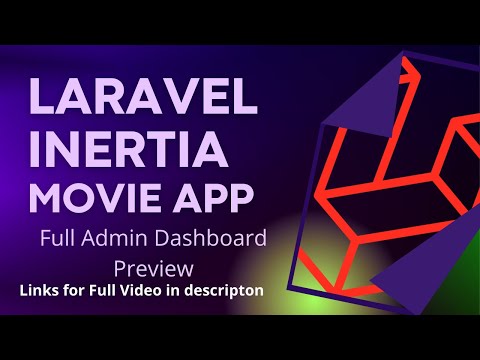 Laravel Inertia Vue Movie App Setup Application Laravel 8 Tutorial
