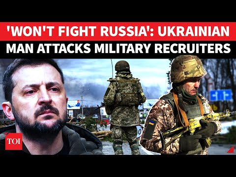 'WON'T FIGHT RUSSIA': Ukrainian Citizen Shoots Own Military Recruiters During Infamous Mobilisation