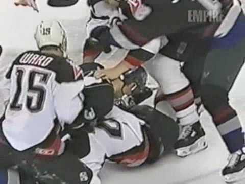 Bret Hedican vs Vaclav Varada Jan 15, 1998