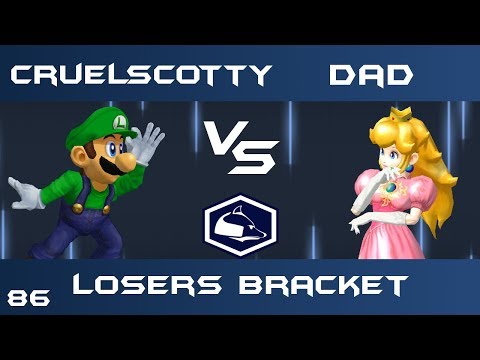 S@PS 86 - Cruelscotty vs Dad - Losers Bracket - Melee Singles