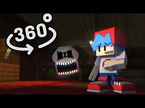 "VS Doors" Friday Night Funkin 360° (Minecraft Animation)