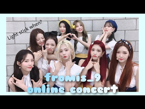 Making an online concert for fromis_9 cuz otr doesn’t know how to