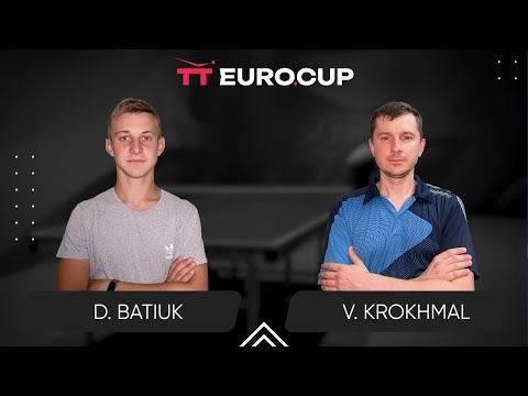 19:40 Dmytro Batiuk - Vitalii Krokhmal 30.10.2023 TT Euro.Cup Ukraine Master TABLE 3