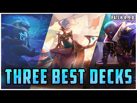 3 BEST Decks for Climbing Early Patch 4.9 - LoR Meta Report