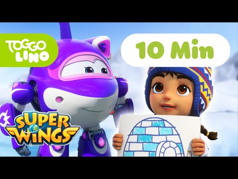 Super Wings | Der Spielplatz in der Arktis | Ganze Folge | Toggolino Serien