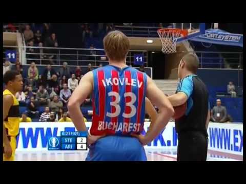 Steaua CSM București vs Aris B C 67-77