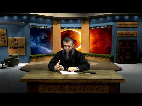 Jesi li spreman ? " Za prelazak preko sirata " - mr. Hajrudin Ahmetović