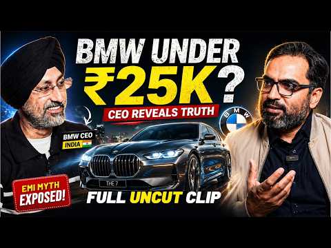 Thumbnail for FULL UNCUT CLIP: 25K EMI For BMW? | BMW India CEO, Hardeep Singh Brar by Automobile, Maruti Suzuki, Suzuki, Luxury car, BMW, Great Wall Motors, BMW India, Car, Nissan