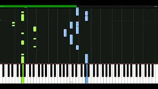 Santana - Africa bamba [Piano Tutorial] Synthesia | passkeypiano