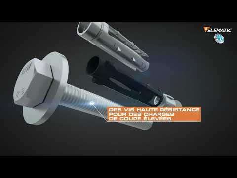 La cheville mécanique Trider Elematic