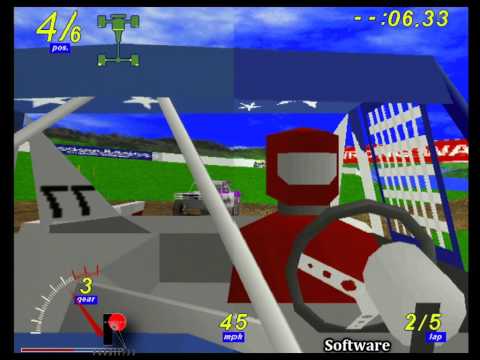 3D Acceleration Comparison Ep2: SODA Offroad Racing - Software vs Rendition Redline