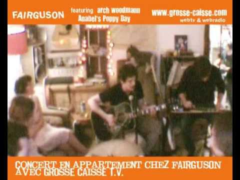 Grosse Caisse T.V. - Concert en appartement chez Fairguson - Fairguson - Coconut in alberts house