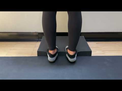 Calf Raises (Toes Elevated) - Physical Therapy Exercise