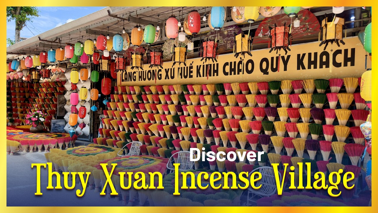 Discover the highlights of Thuy Xuan Incense Village.