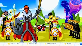 Stick war 3 mod menu all skins unlocked 🔓 gameplay walkthrough 😈