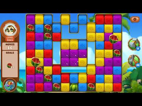 Lost Island Blast Adventure Level 2061 NO BOOSTERS - A S GAMING