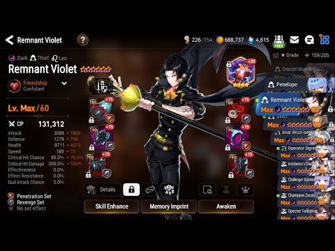 Revenge/Penetration Set Riolet! - Epic Seven