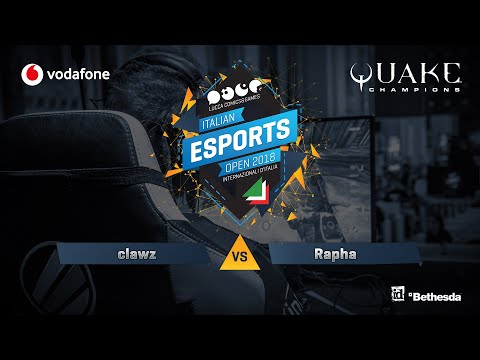 Rapha vs clawz - Italian Esport Open 2018 - Day 2 - Quake Champions