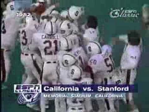 1982 Cal vs Stanford