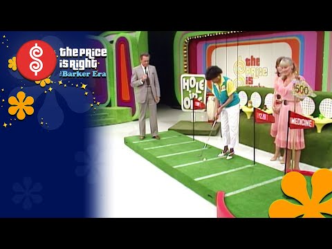 See a Couple of Tough Putts on Hole In One - The Price Is Right 1985