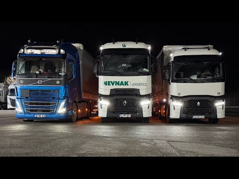 We are on our way from Sofia to the Turkish border with 3 trucks | 15 KM truck queue in Bulgaria!