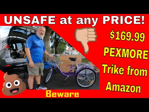 Review $169.99 Adult Trike from Amazon.com - Pexmore Trike