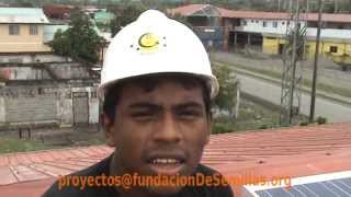 preview picture of video 'Instalación de Energía Solar FV Casa Rosada'