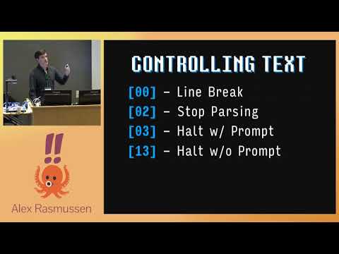 !!Con West 2019 - Alex Rasmussen: EarthBound’s almost-Turing-complete text system!