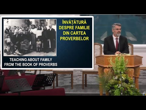 FRBC 2021 31 Ian am - Teofil C - Invatatura Despre Familie din Cartea Proverbelor