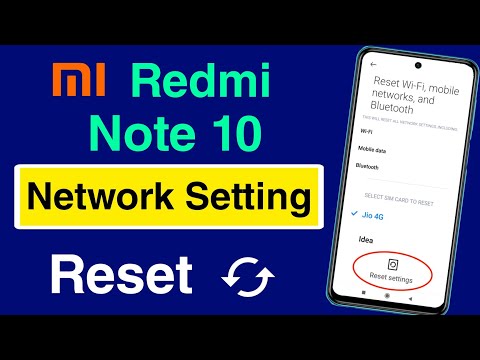 How to Reset Network Settings in Redmi Note 10 | Redmi Note 10 Network Settings Ko Reset Kaise Kare