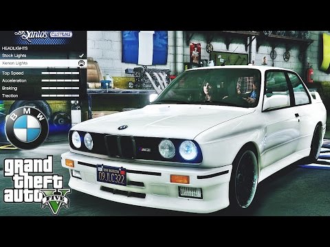 BMW E30 M3 tuning 🚗 GTA V ☢ Redux Extreme Graphics !!!