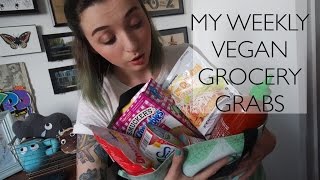My Weekly Vegan Grocery Grabs!