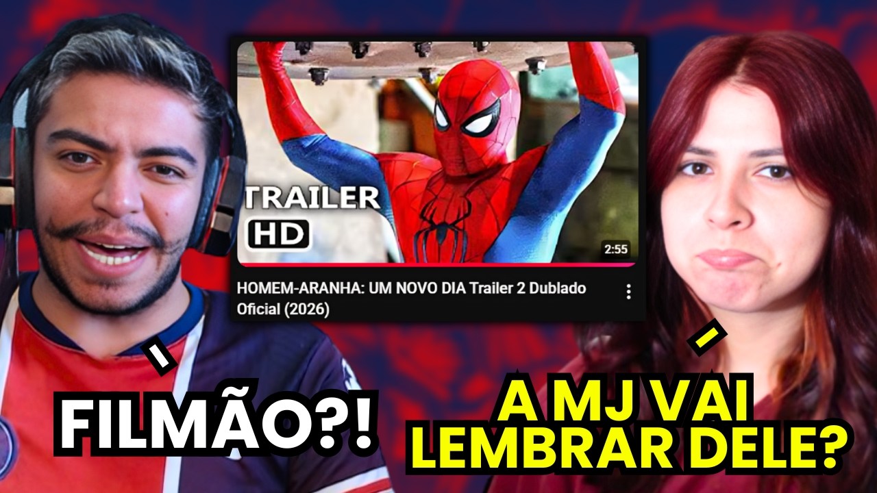HOMEM-ARANHA: UM NOVO DIA Trailer 2 Dublado Oficial (2026) | react